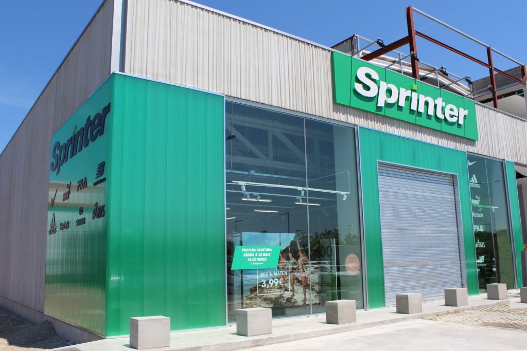 Construcción de tienda Sprinter en Lleida