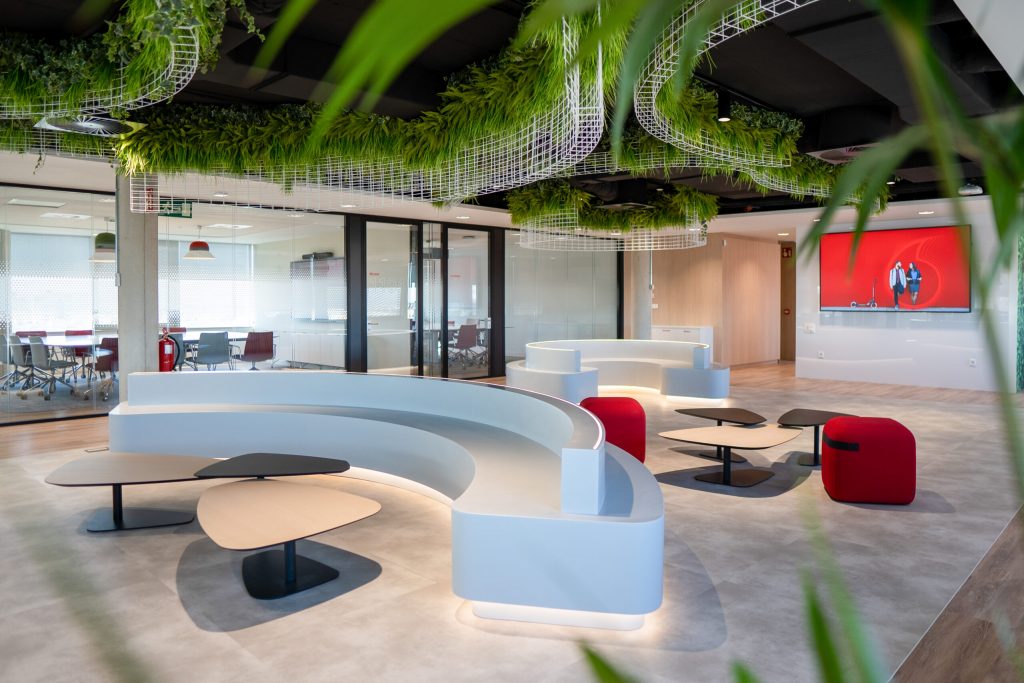Construcción de 3.500 m2 de oficinas para Vodafone en Valencia