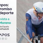Pepe Moreno en competición con el patrocinio de Campos en el EuroTrack26