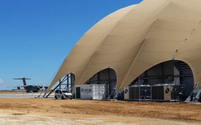 climatización para hangar
